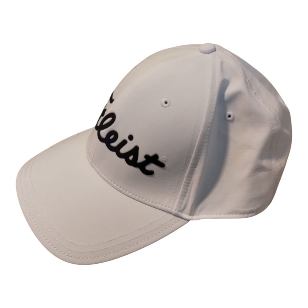 Titleist Logo White Adjustable Strapback Golf Hat… - image 2